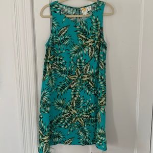 Tropical Linen Dress